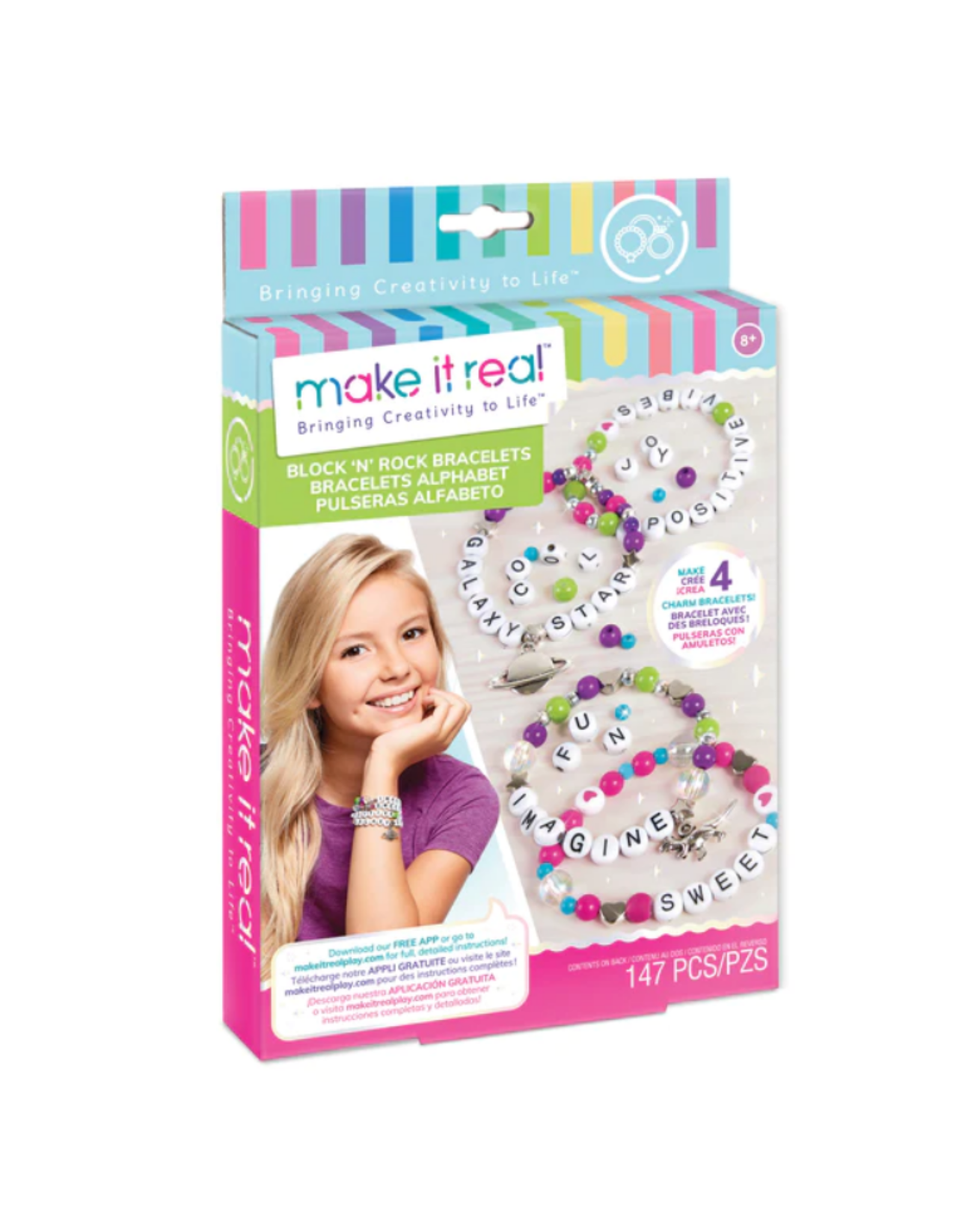 Block & Rock Charm Bracelet Kit