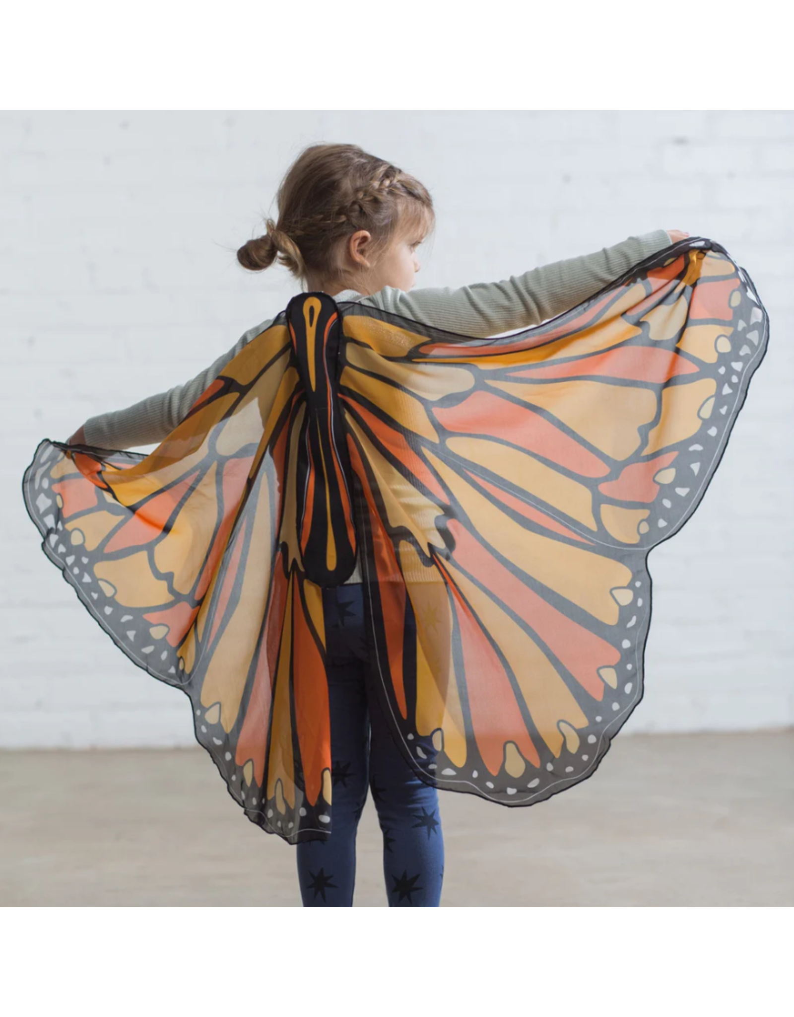 Colorful Butterfly Wings Orange
