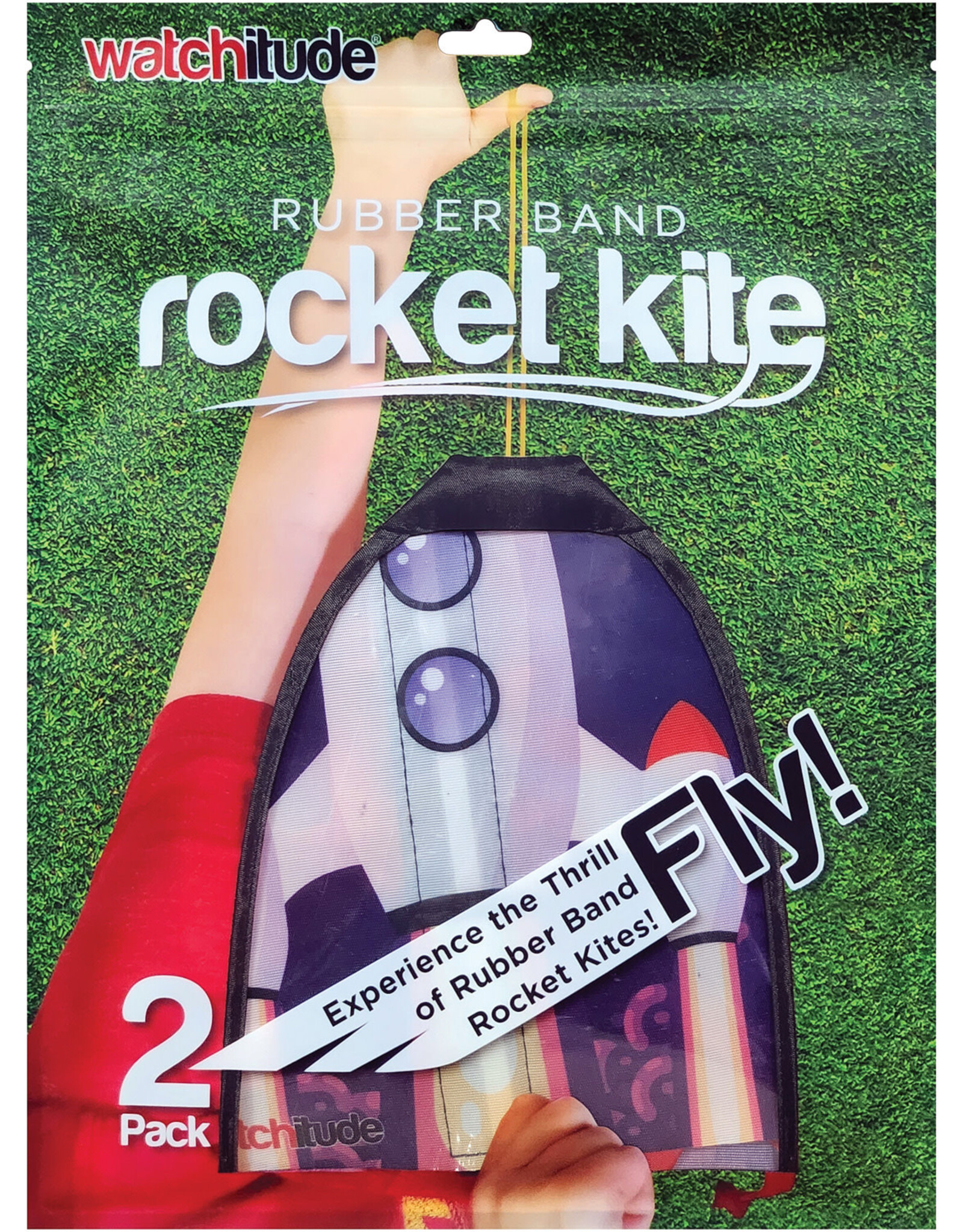Rubber Band Rocket Kite Assorted