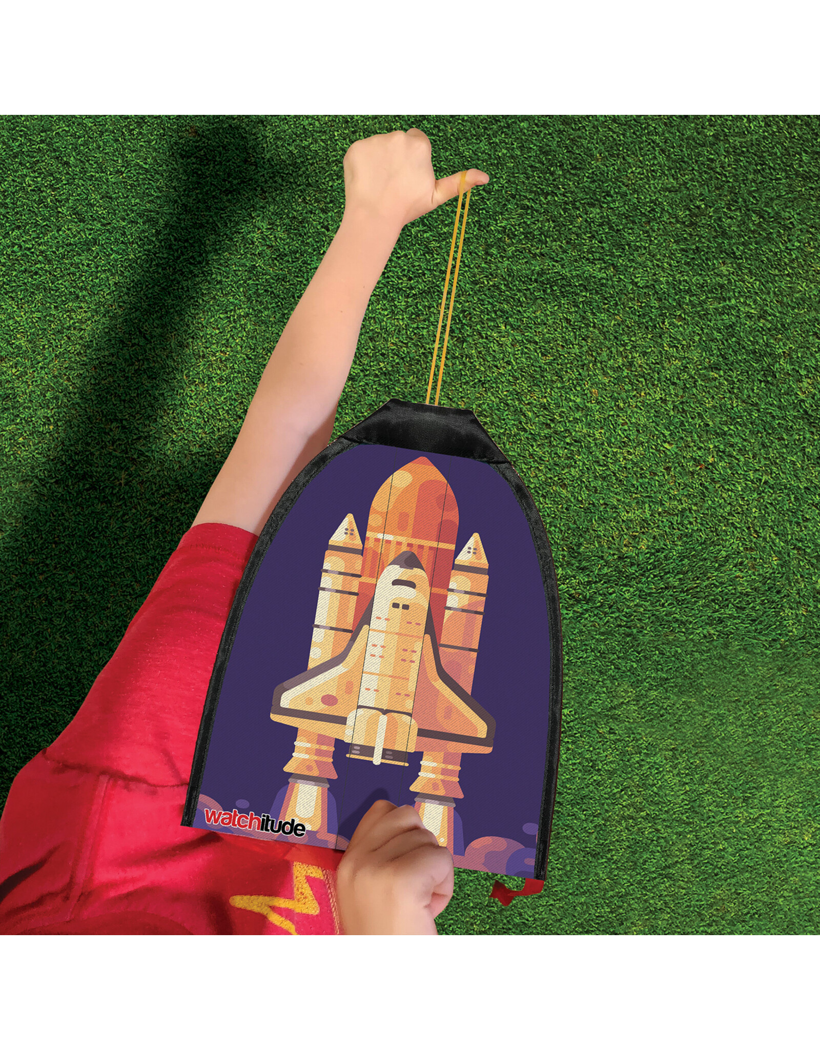 Rubber Band Rocket Kite Assorted