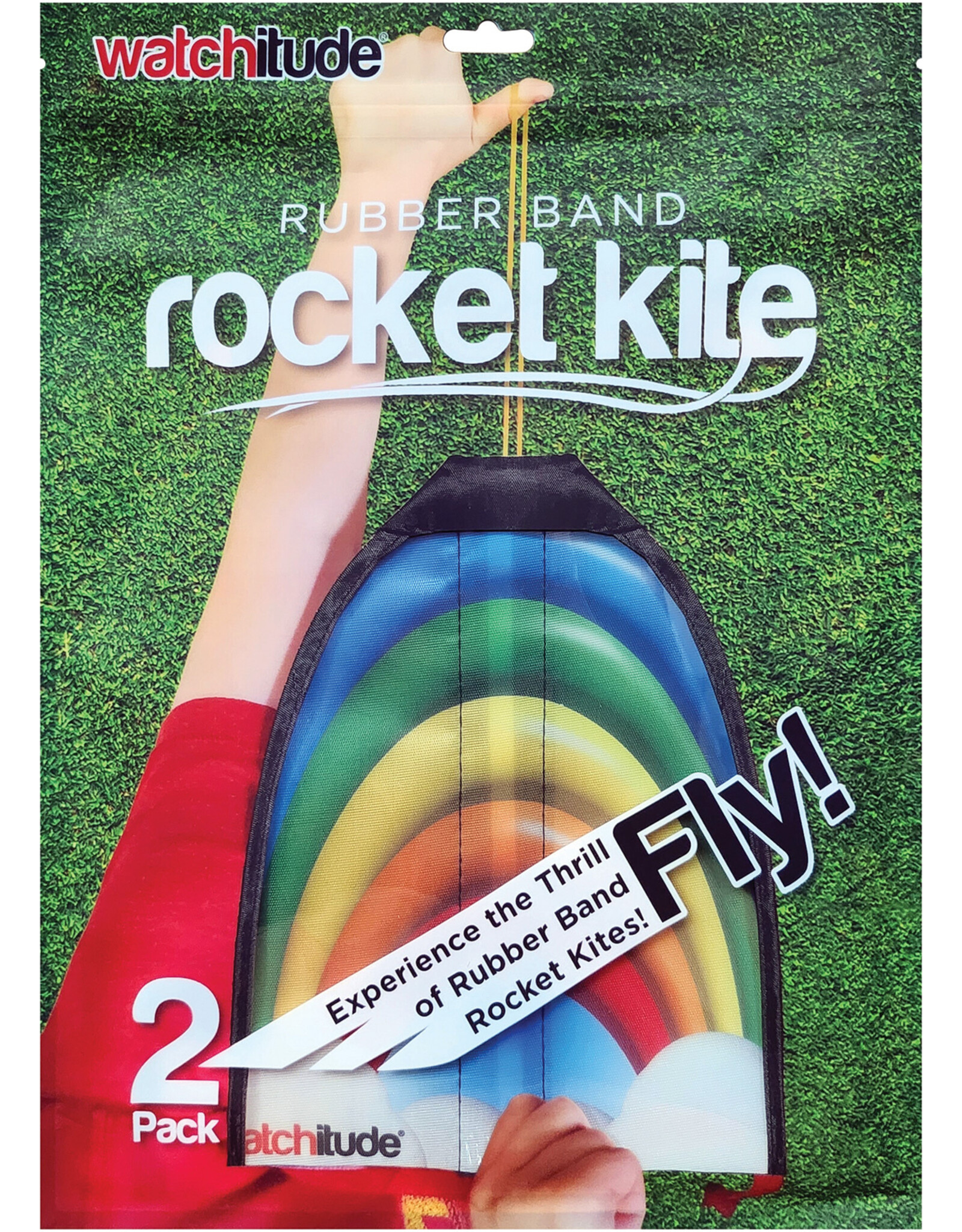 Rubber Band Rocket Kite Assorted