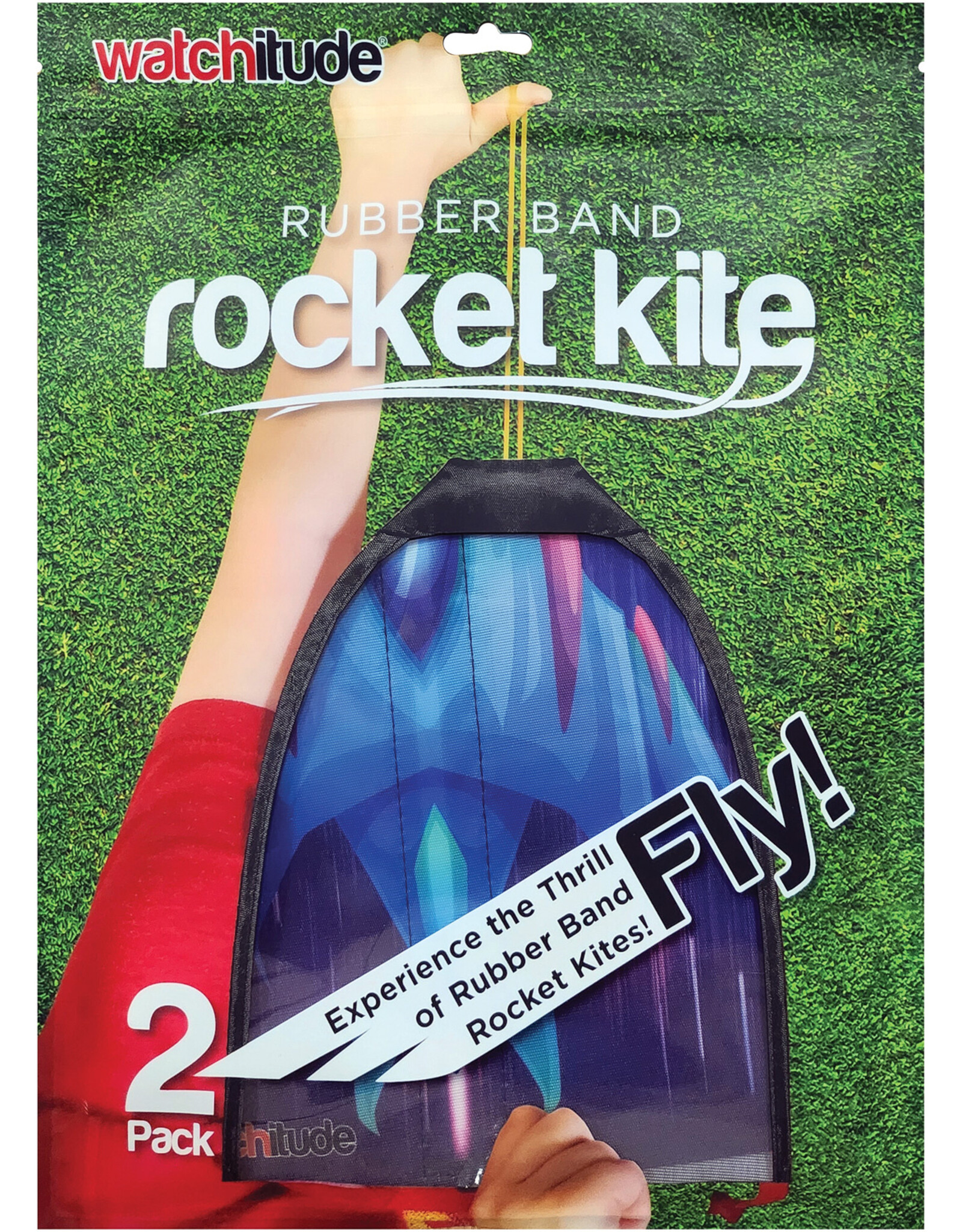 Rubber Band Rocket Kite Assorted
