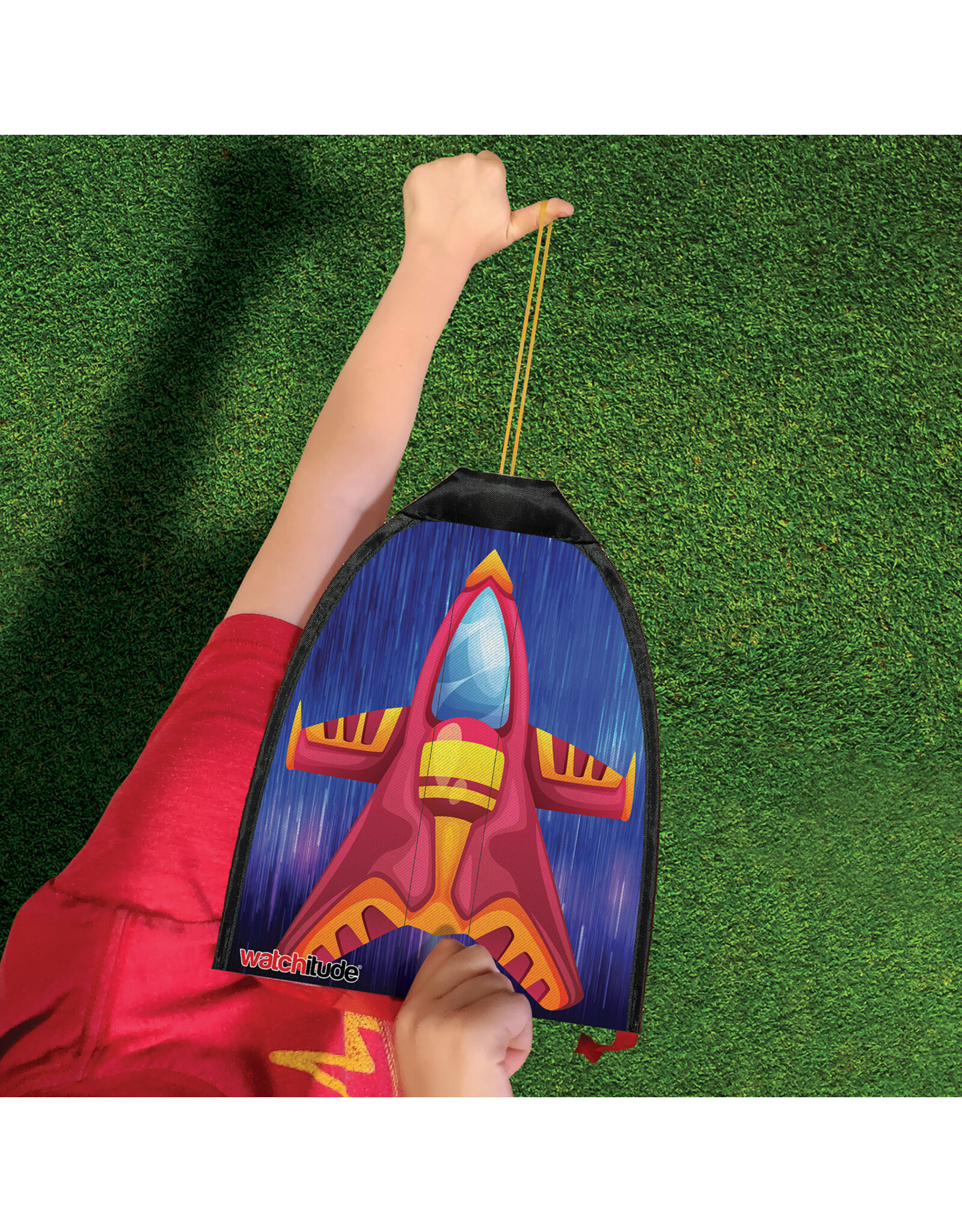 Rubber Band Rocket Kite Assorted