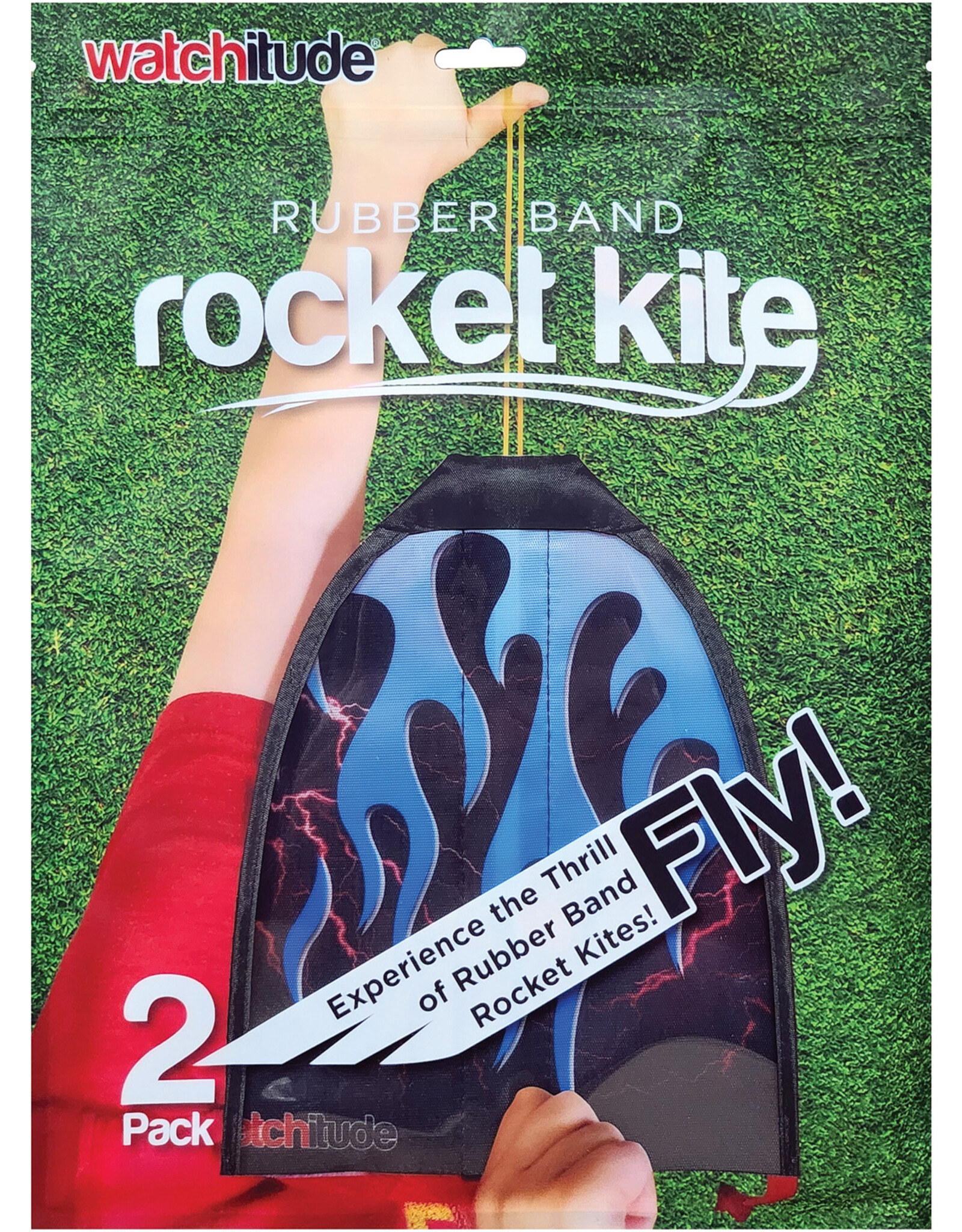 Rubber Band Rocket Kite Assorted