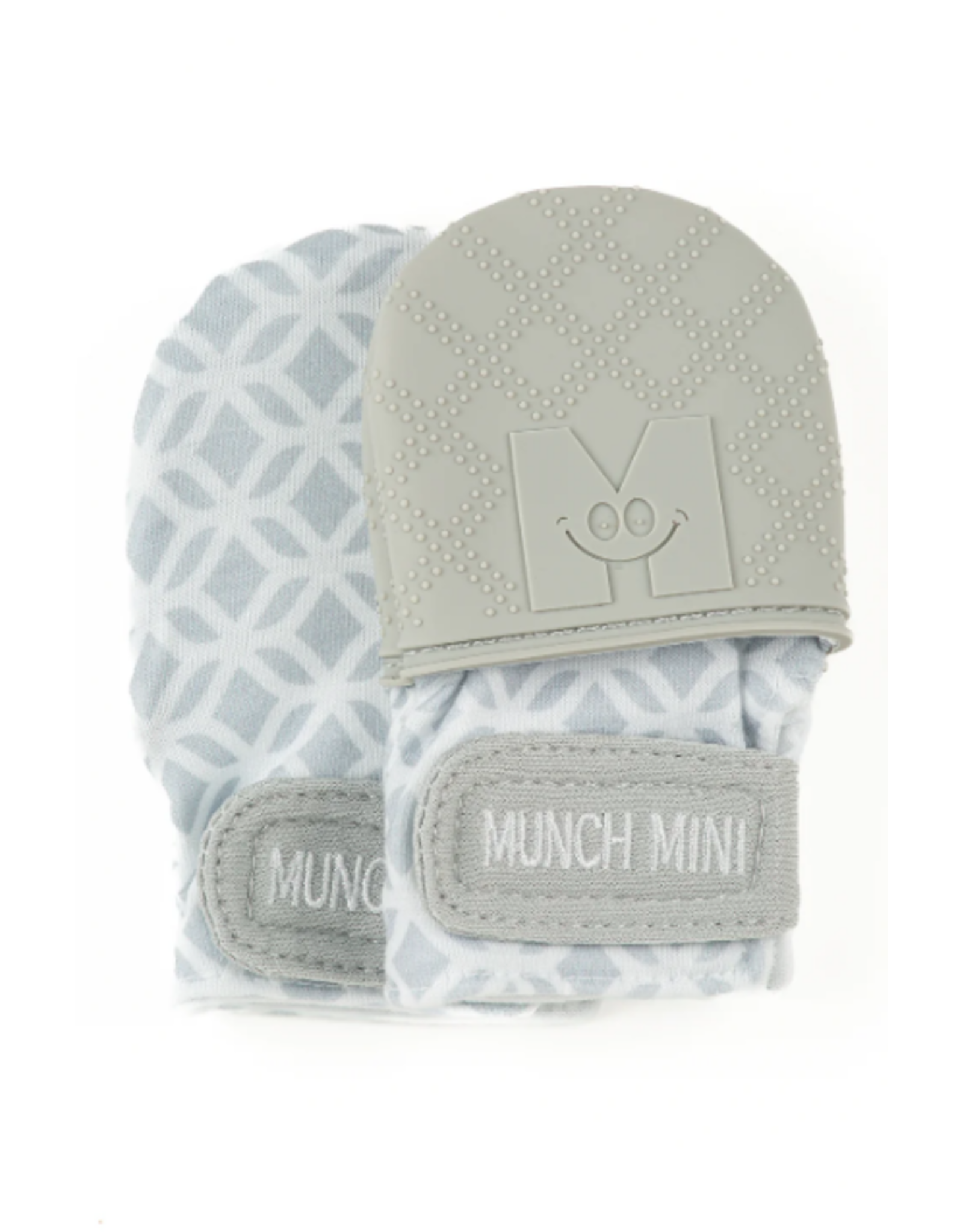 Munch Mitt Mini Grey Geometric