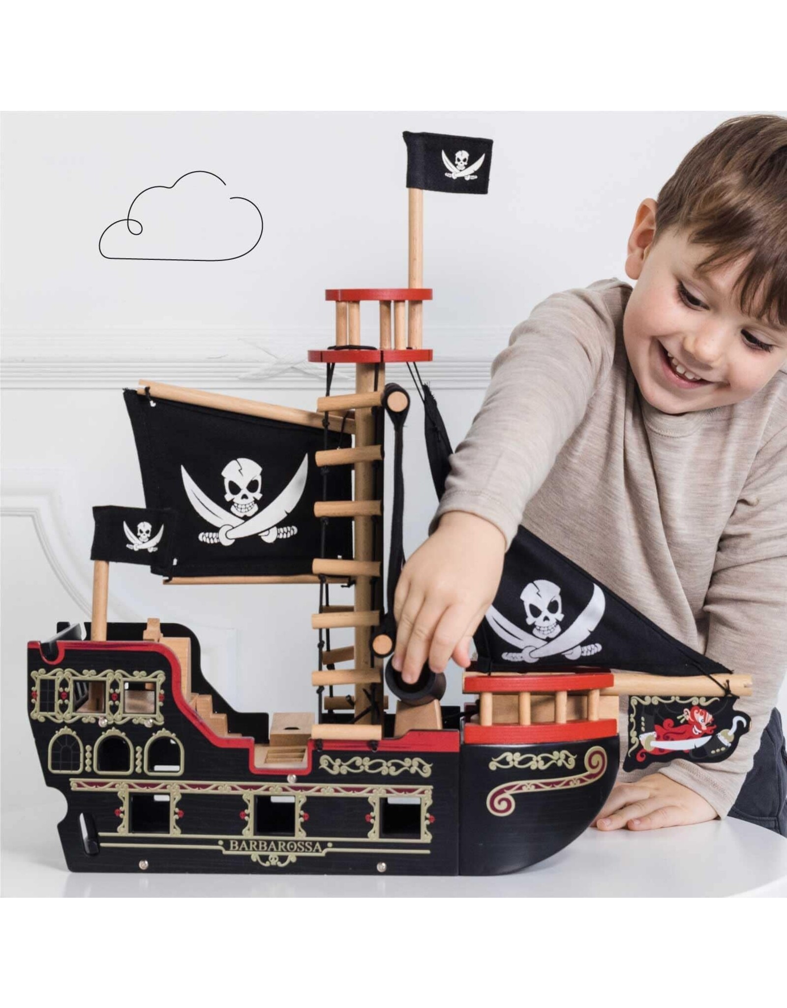 Barbarossa Pirate Ship Set