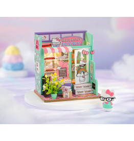 DIY  Miniature Dollhouse Kit: Hello Kitty Bookstore
