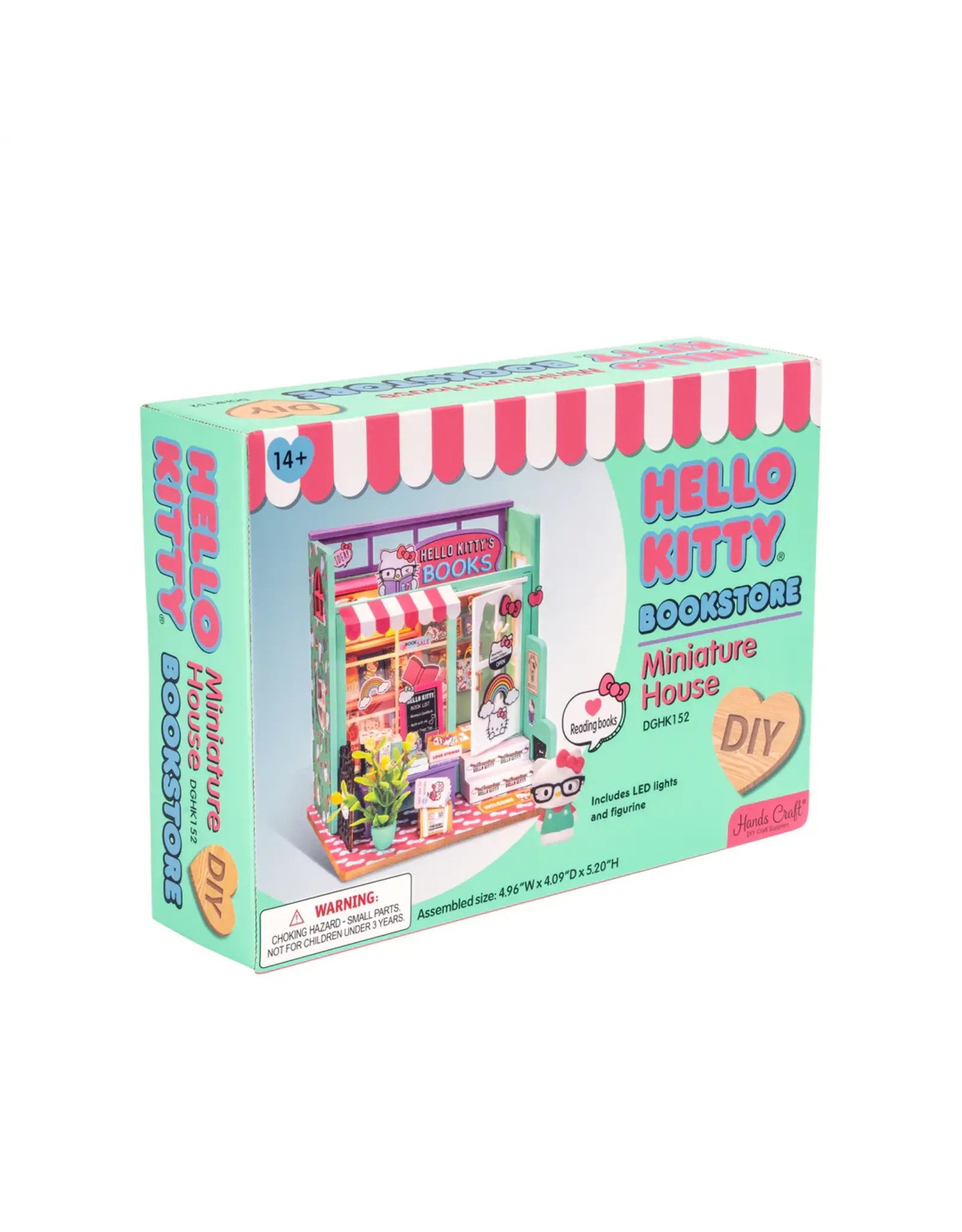 DIY  Miniature Dollhouse Kit: Hello Kitty Bookstore