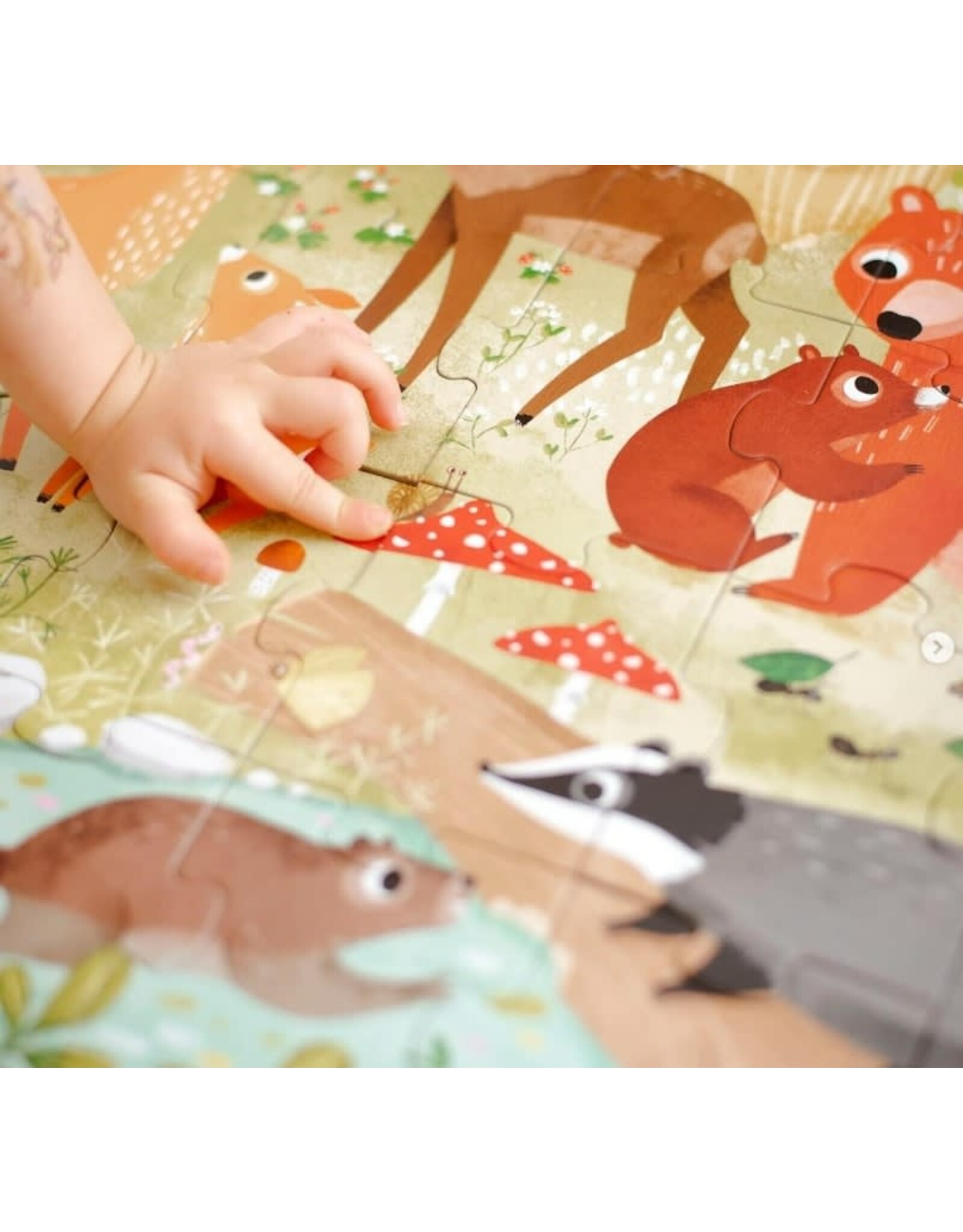 Wild Jumbo Puzzle Forest Animals 40pcs