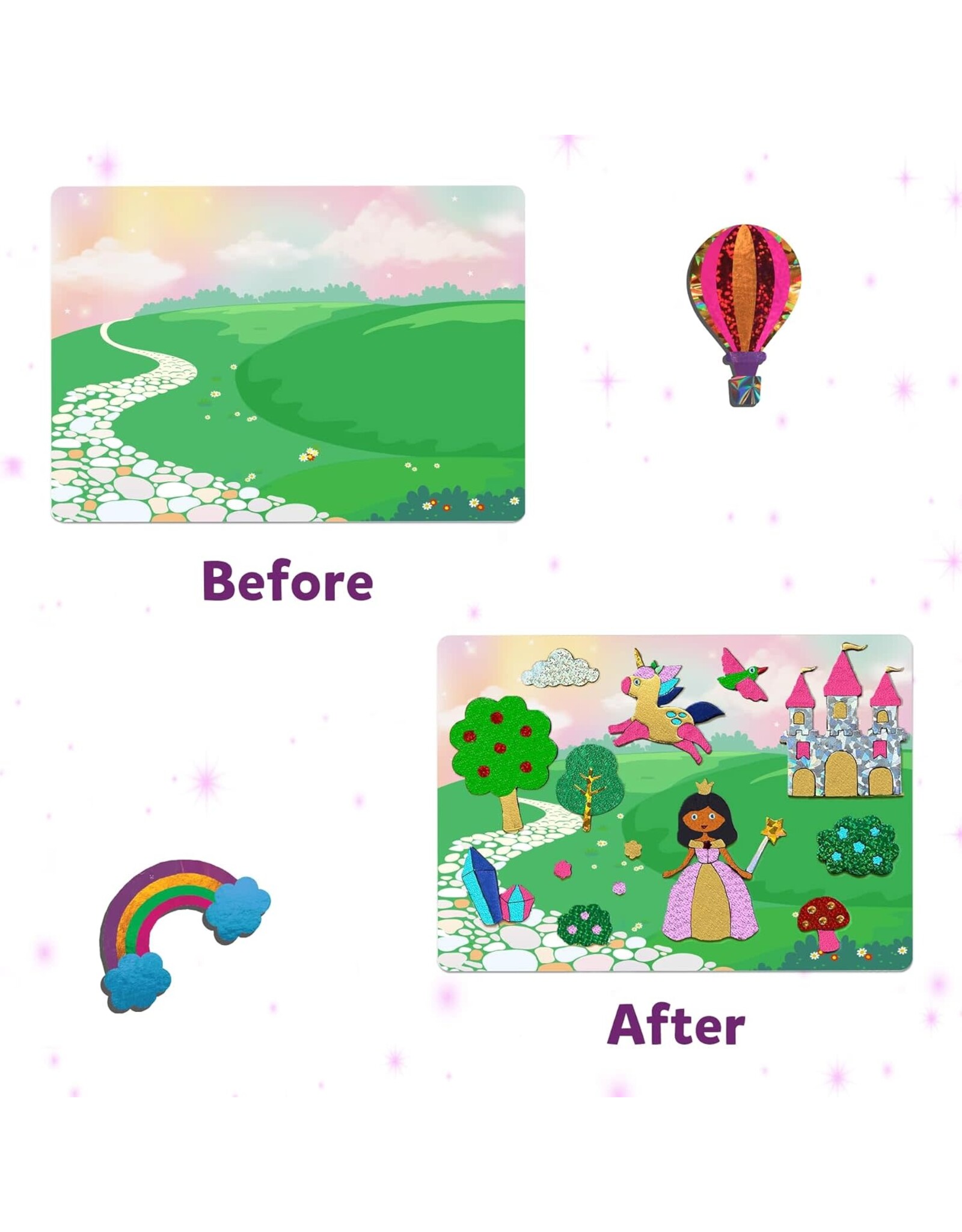 Foil Fun: Unicorn and Princess