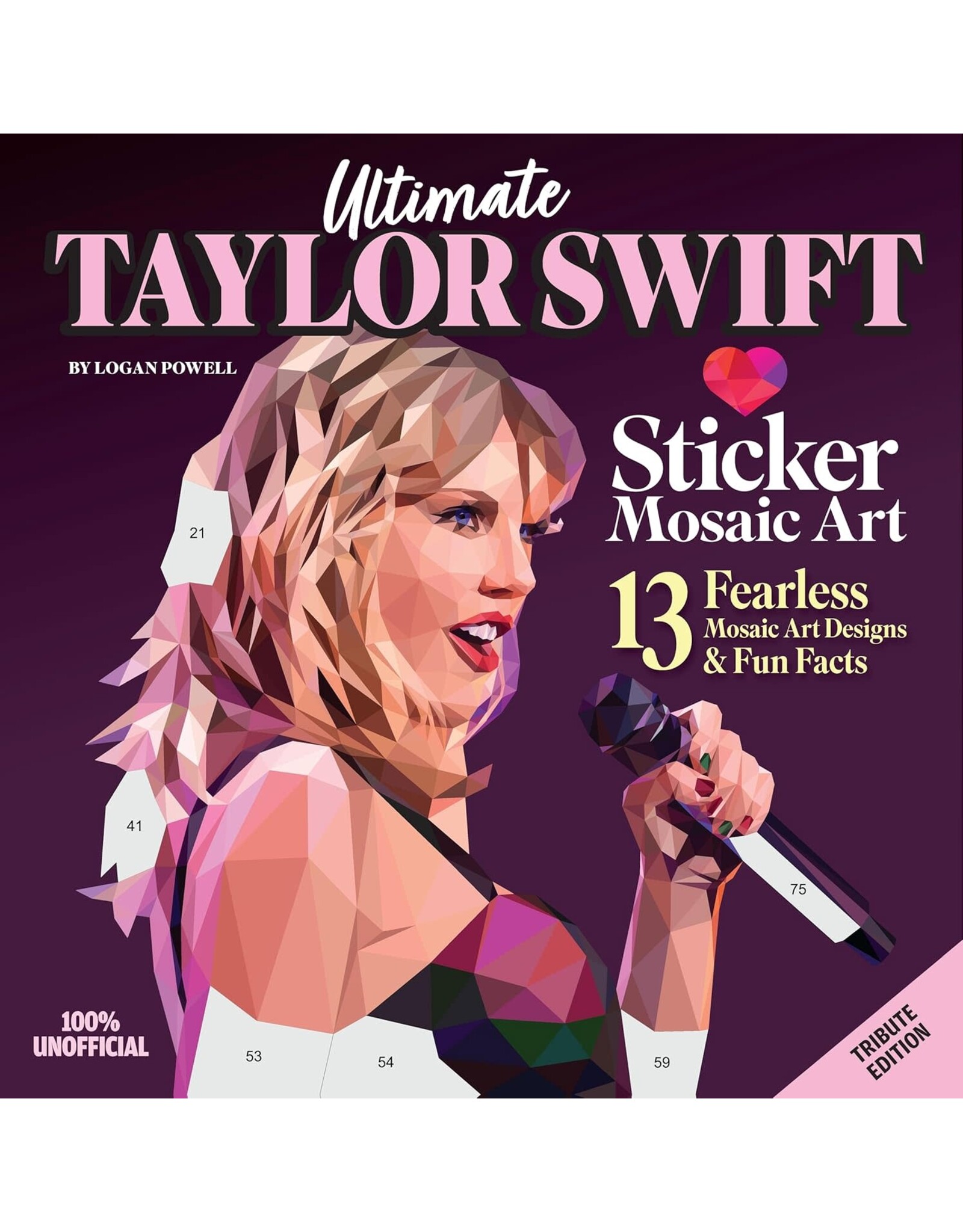 Ultimate Taylor Swift Paint By Sticker Book
