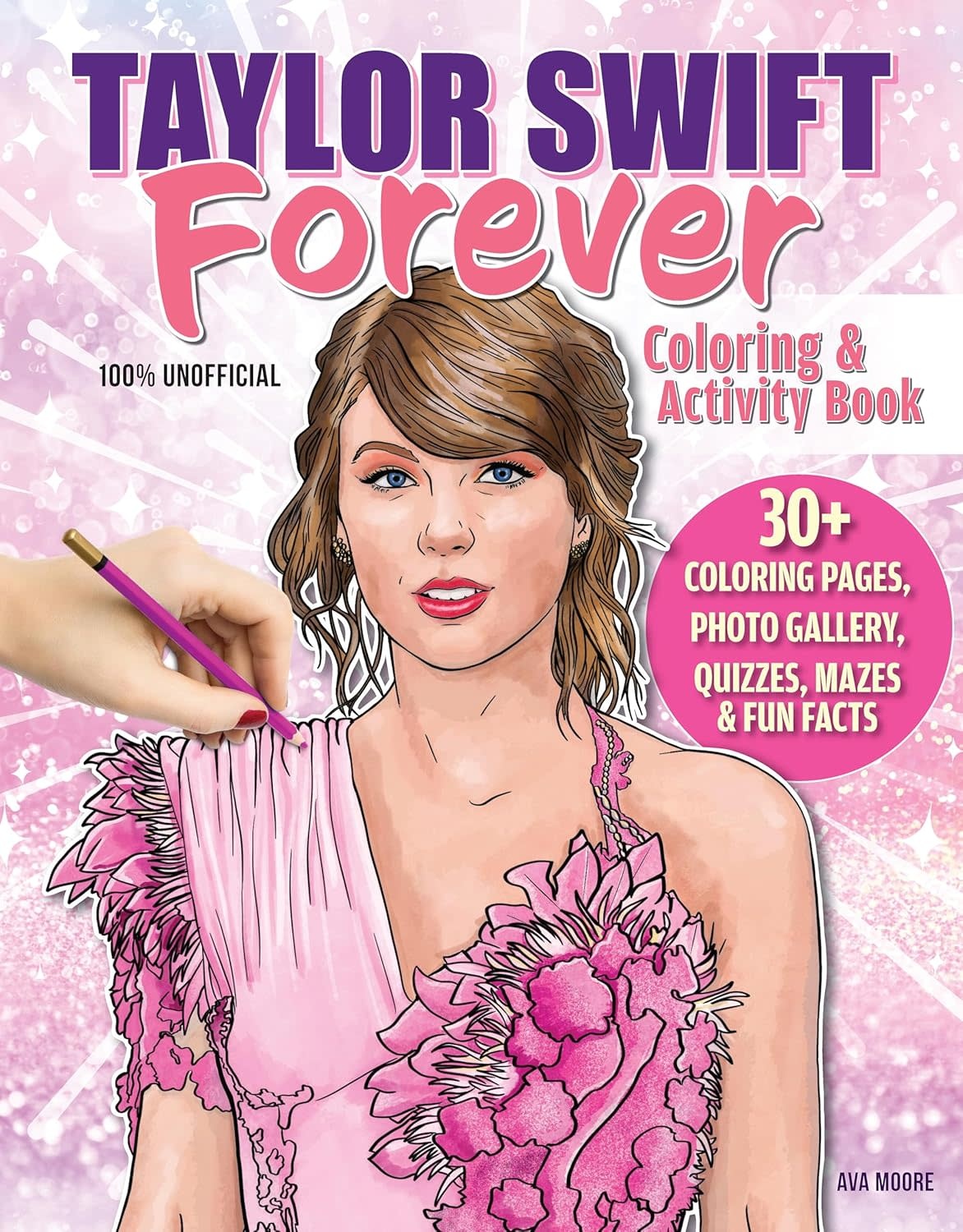 Taylor Swift Forever Coloring & Activity Book - Wit & Whimsy Toys