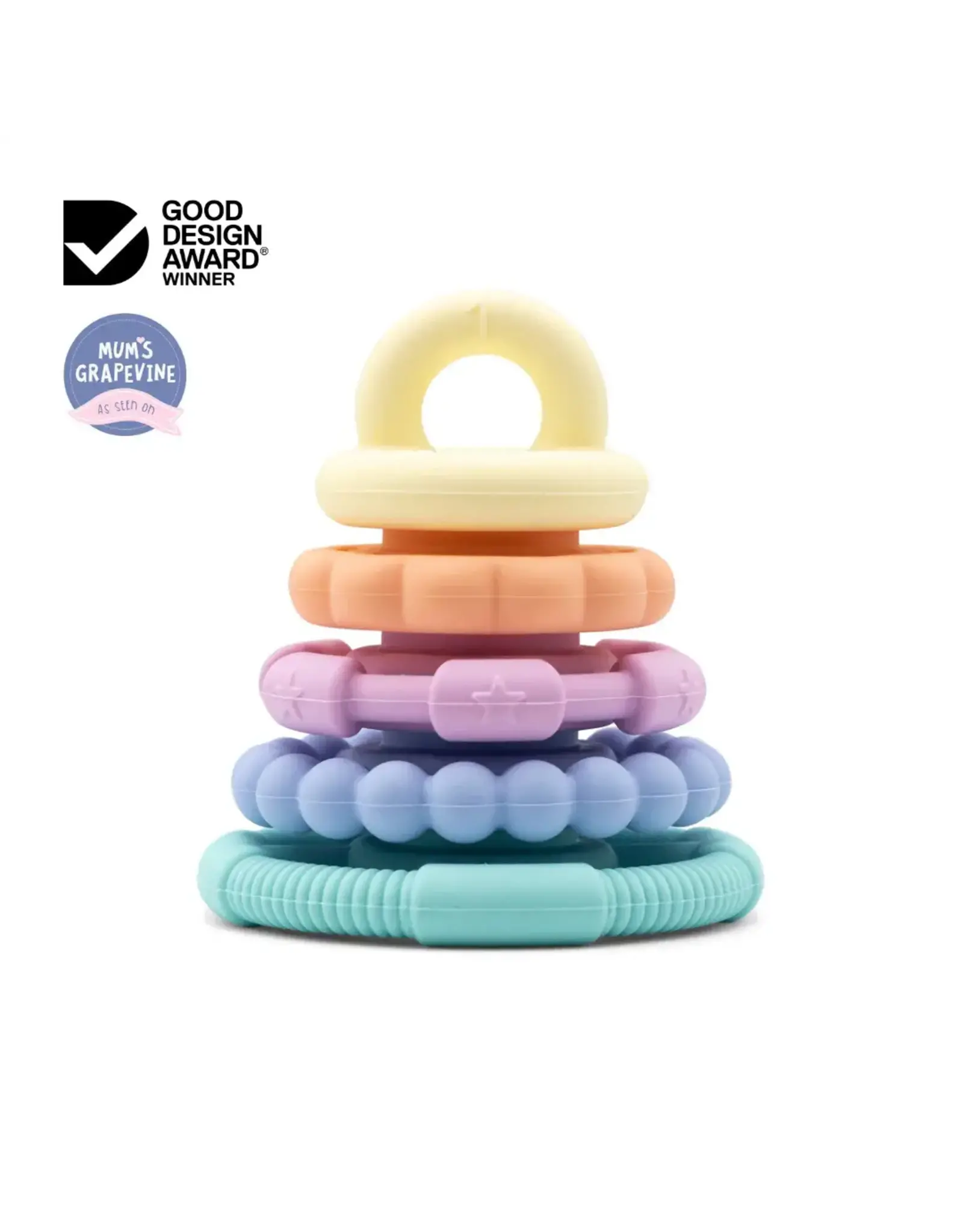 Pastel Stacker and Teether Toy