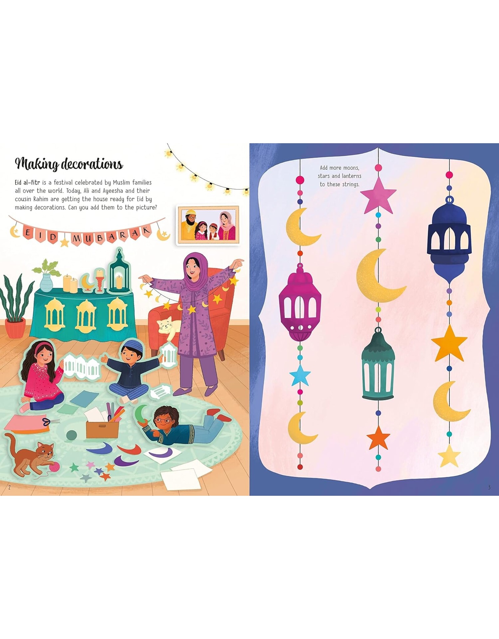 Usborne Little First Stickers Eid