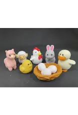 Chicken and Friends Eraser