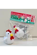 Chicken and Friends Eraser