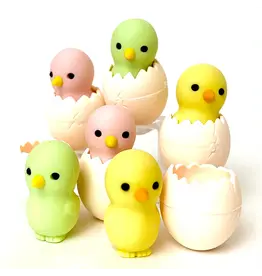 Iwako Baby Chick Eraser