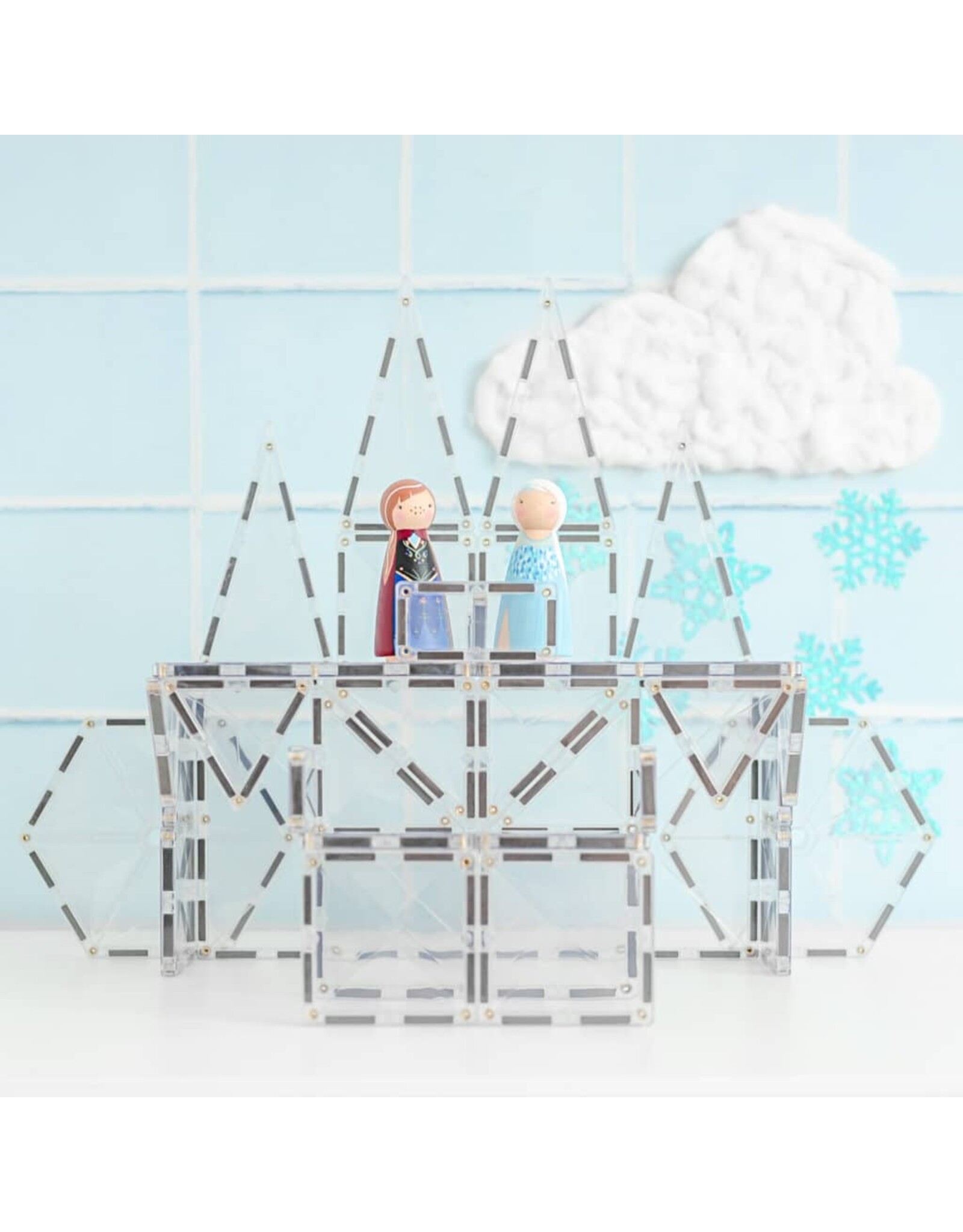 CONNETIX Clear Starter Pack 34pcs