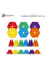 CONNETIX Rainbow Geometry Pack 30pcs