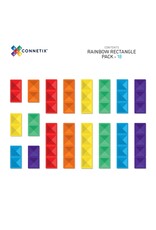 CONNETIX Rainbow Rectangle Pack 18pcs