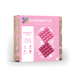 CONNETIX Pastel Pink & Berry Base Plate 2 Pack
