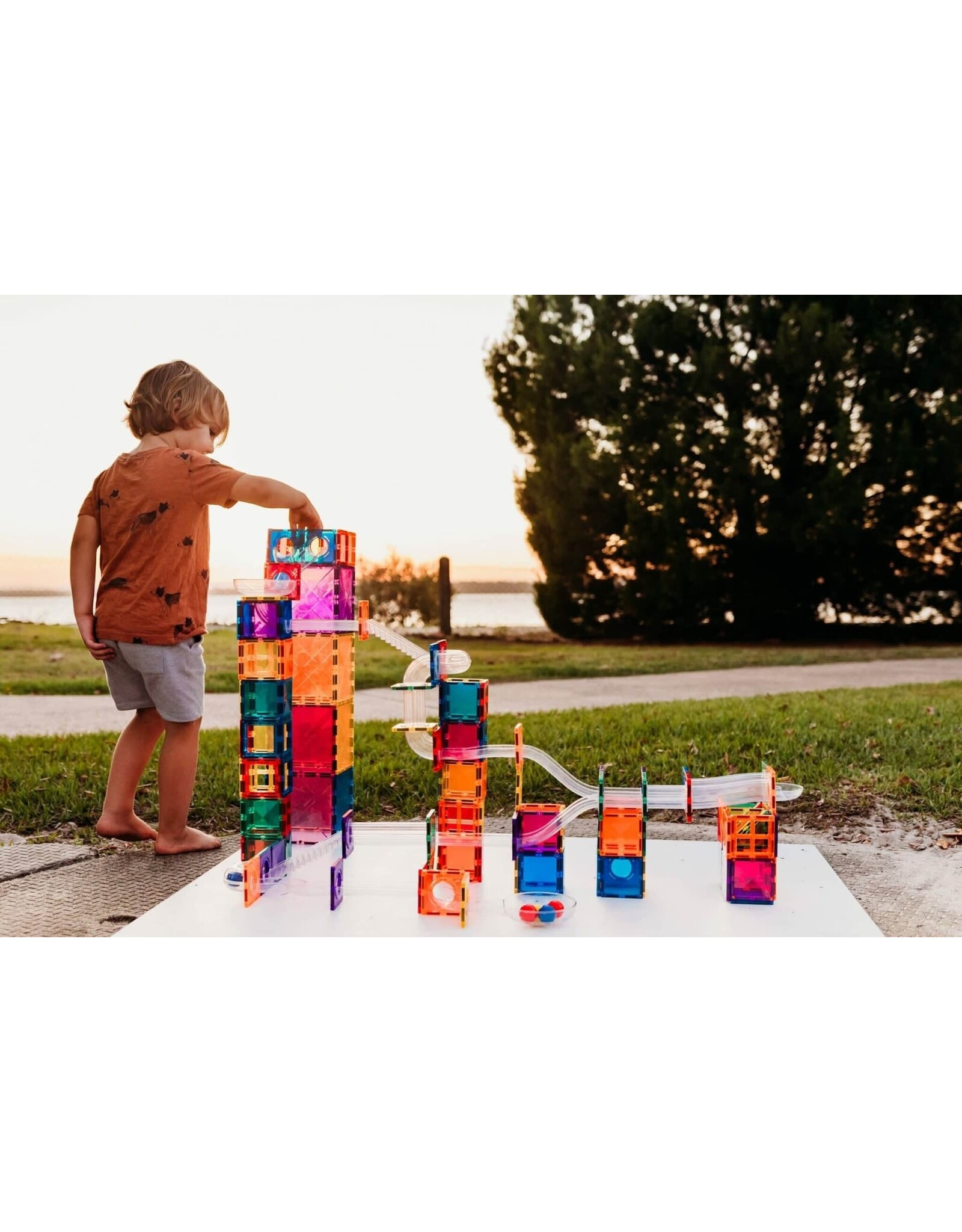 CONNETIX Rainbow Ball Run Pack 92pcs