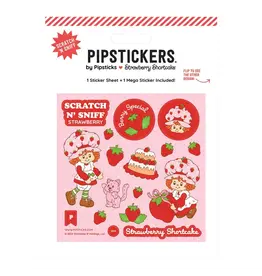 Strawberry Shortcake Custard Scratch n Sniff Stickers