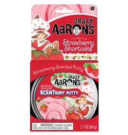Crazy Aaron's Strawberry Shortcake Thinking Putty
