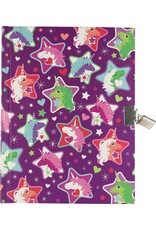 Glitter Locking Diary: Unicorn