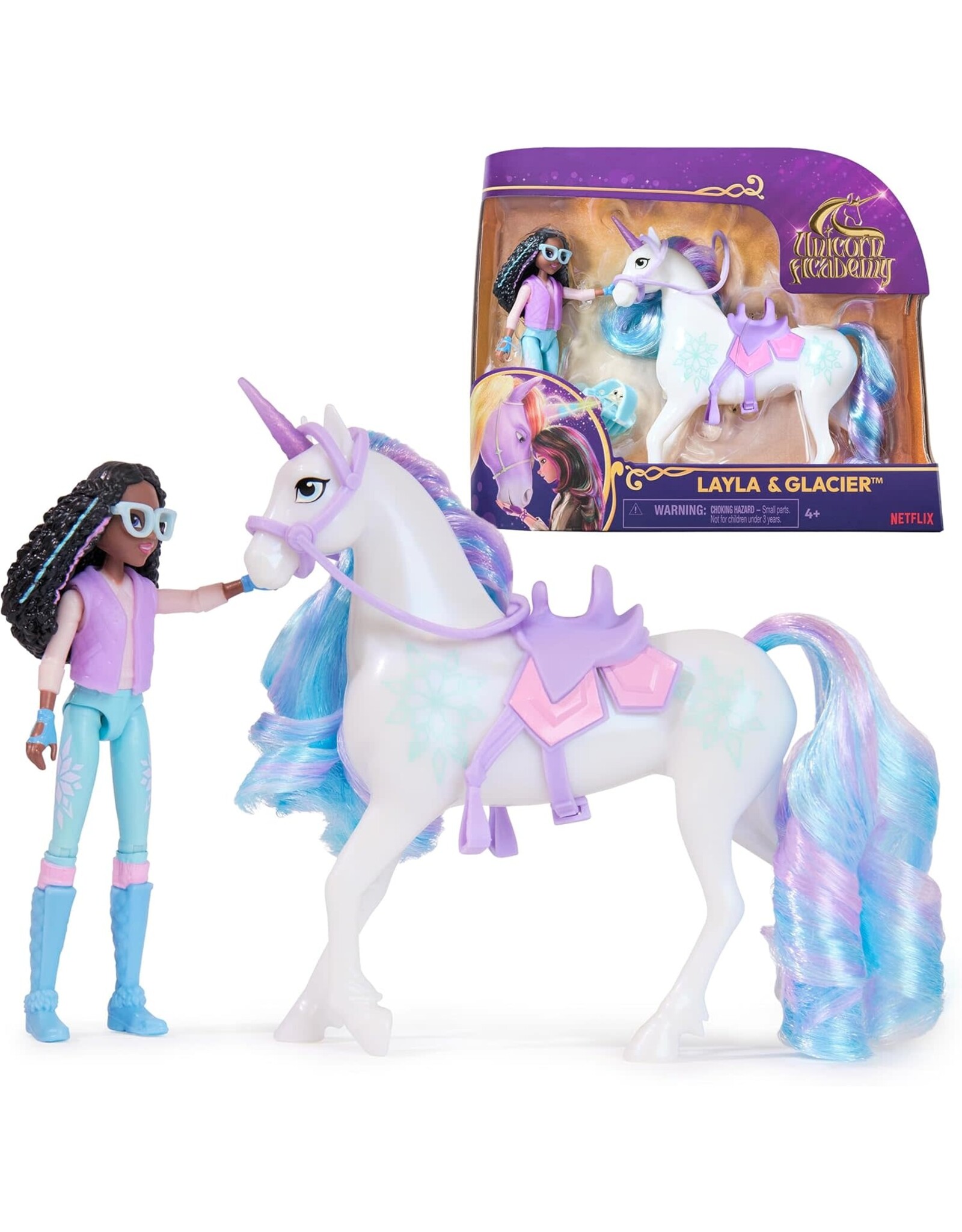 Unicorn Academy Layla & Glacier Set