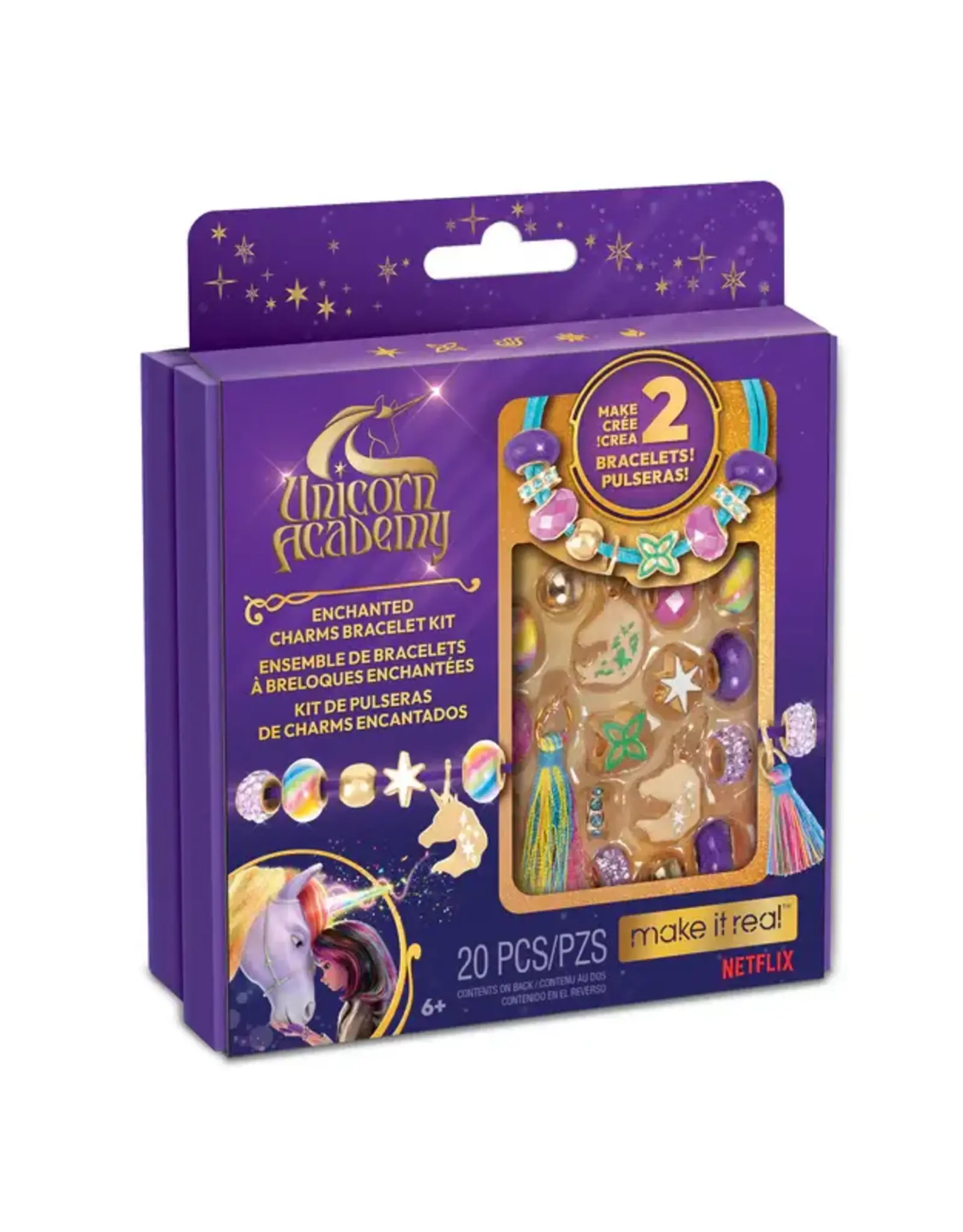 Unicorn Academy Enchanted Charms DIY Bracelet Kit
