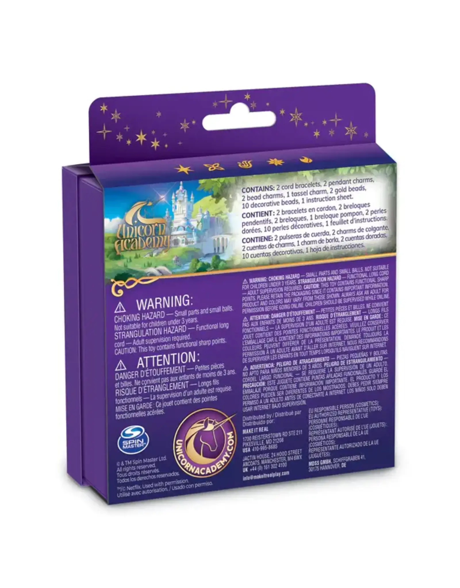 Unicorn Academy Enchanted Charms DIY Bracelet Kit