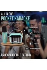 Pocket Karaoke Speaker & Mic Combo - Teal
