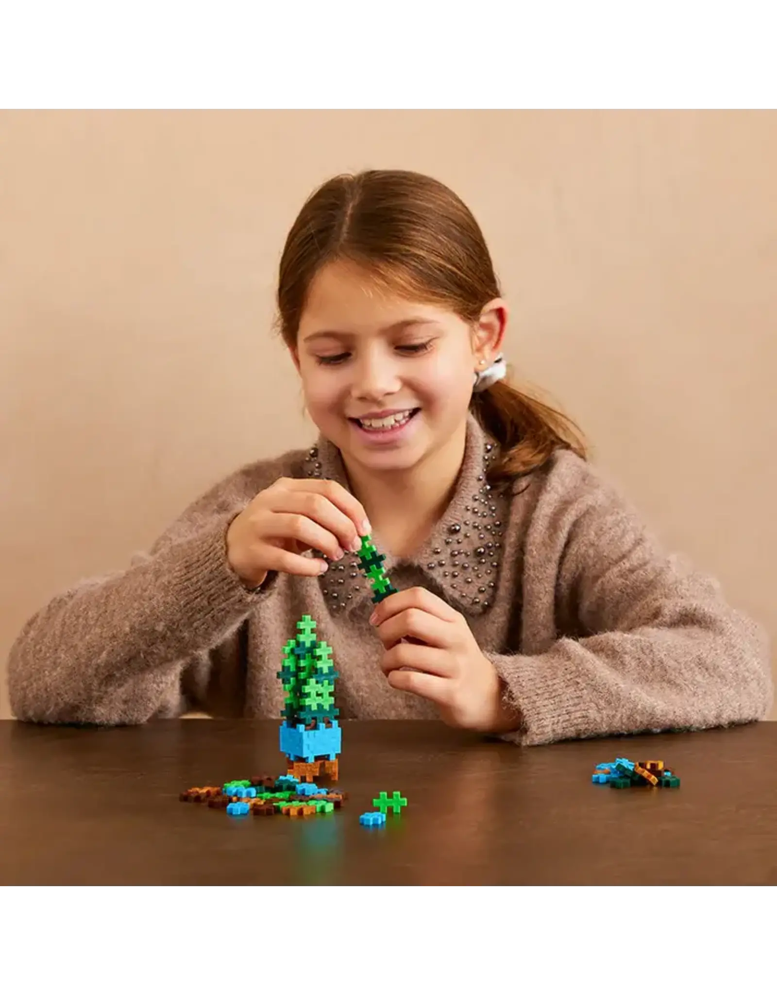 Plus Plus Plant Packet Sassy Snake Plant