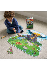 Dinosaur Island Floor Puzzle 48pcs