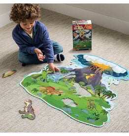 Dinosaur Island Floor Puzzle 48pcs
