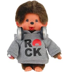 Monchhichi Pop Rockstar in Hoodie Boy Monchhichi Pop Rockstar in Hoodie Boy