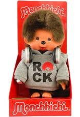 Monchhichi Pop Rockstar in Hoodie Boy Monchhichi Pop Rockstar in Hoodie Boy