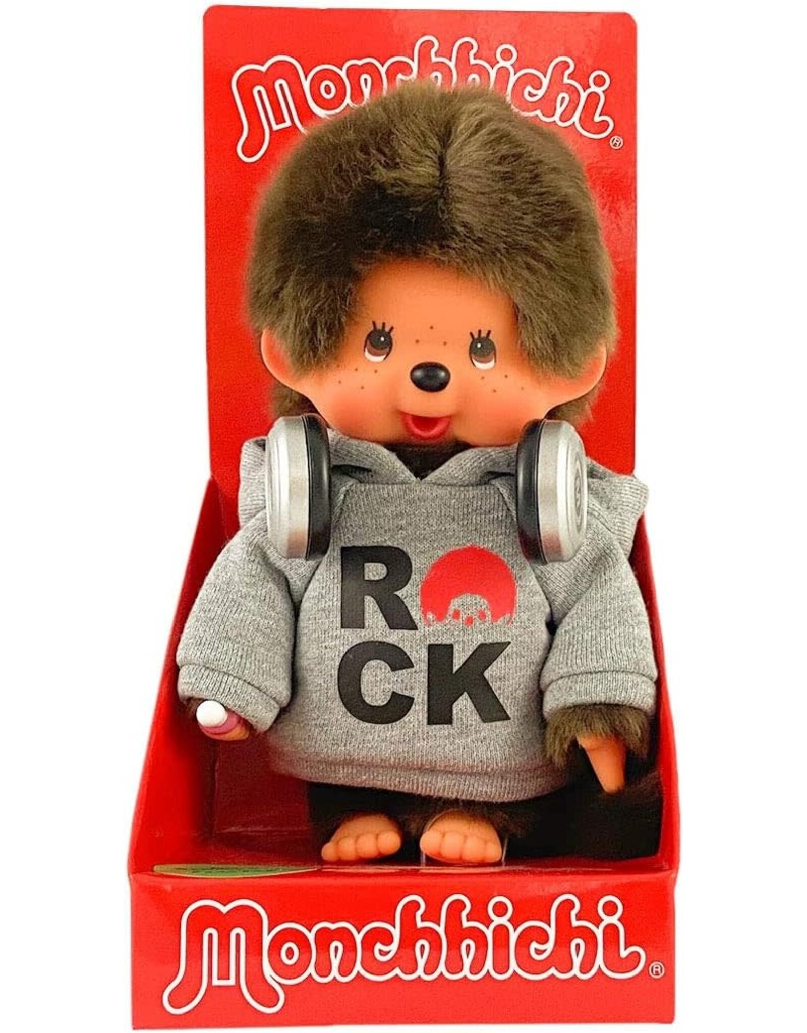 Monchhichi Pop Rockstar in Hoodie Boy