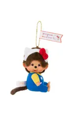 Monchhichi x Hello Kitty - Monchhichi Keychain