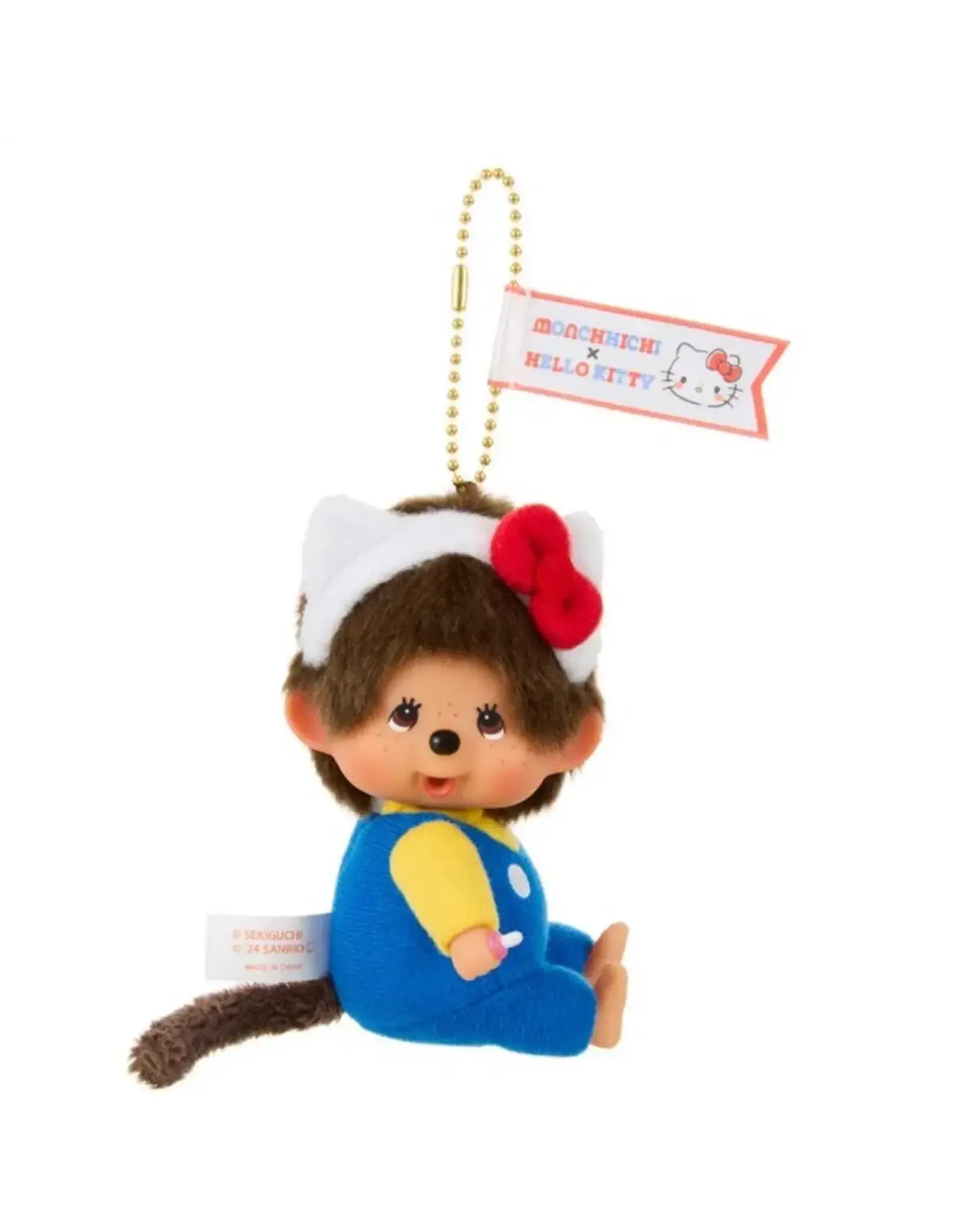 Monchhichi x Hello Kitty - Monchhichi Keychain