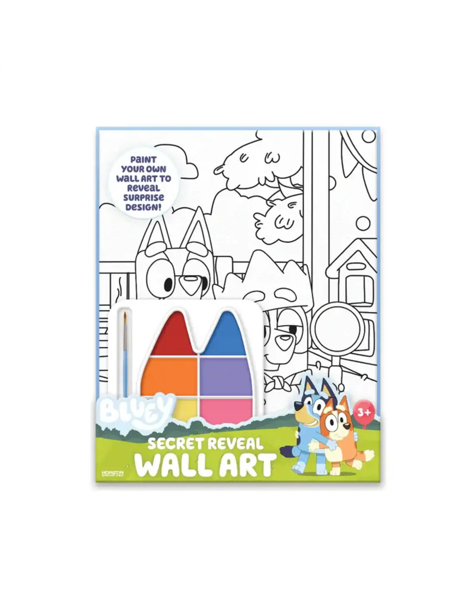 Bluey Secret Reveal Wall Art