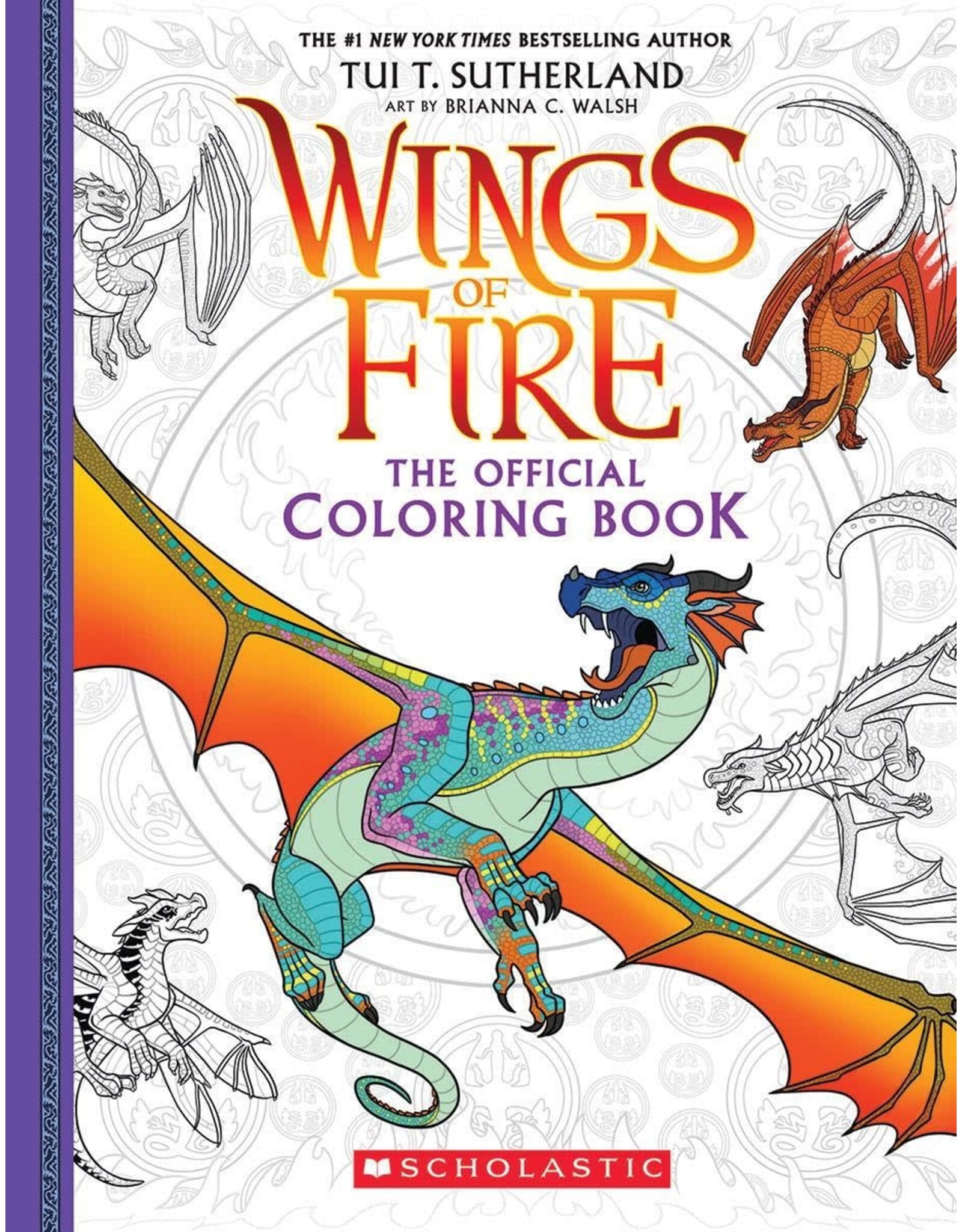 Wings of Fire Coloring Book