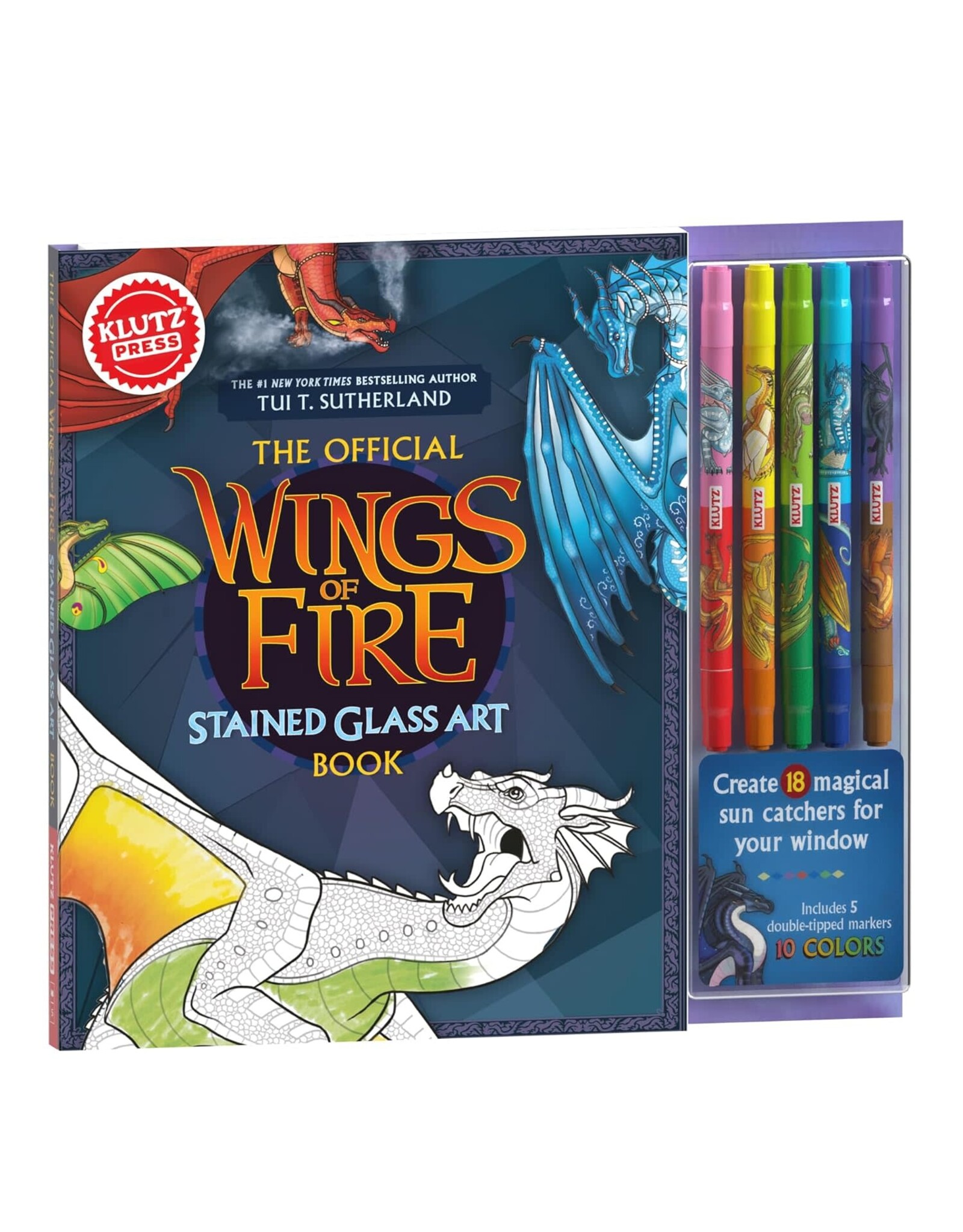 Klutz Wings of Fire Stained Glass Art