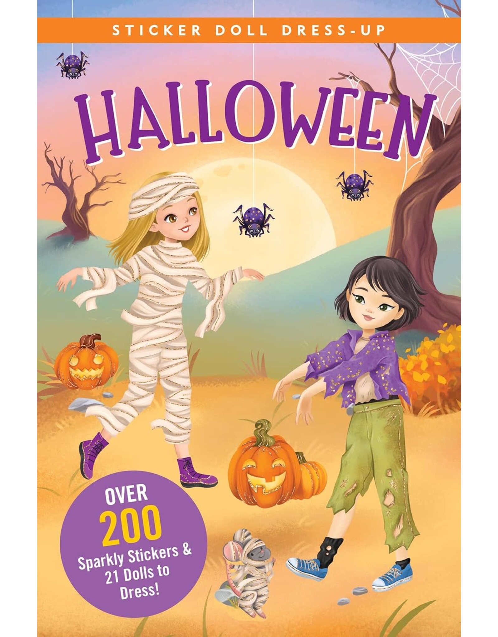 Halloween Sticker Doll Dress Up