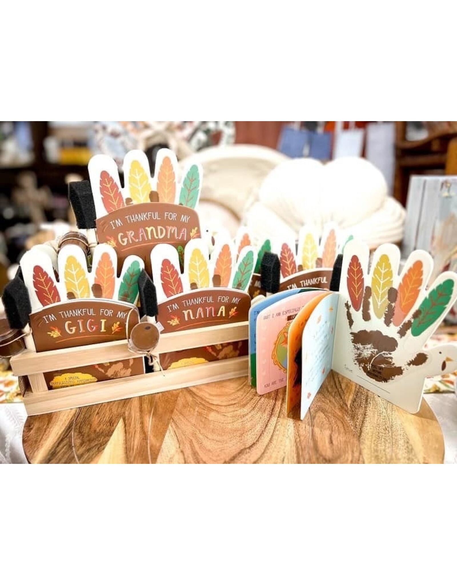 Thankful For Grandma Handprint Book