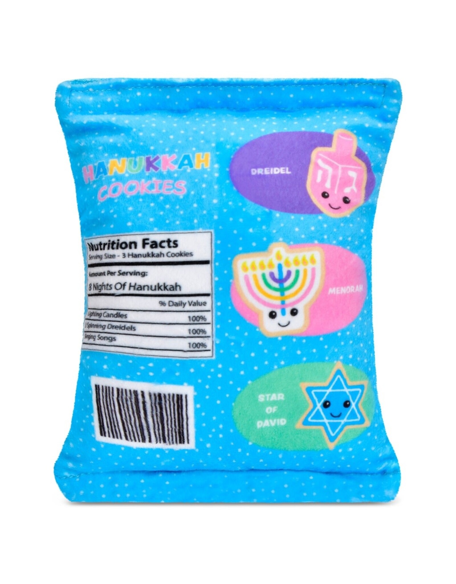 Hannukah Bag Of Cookies Plush
