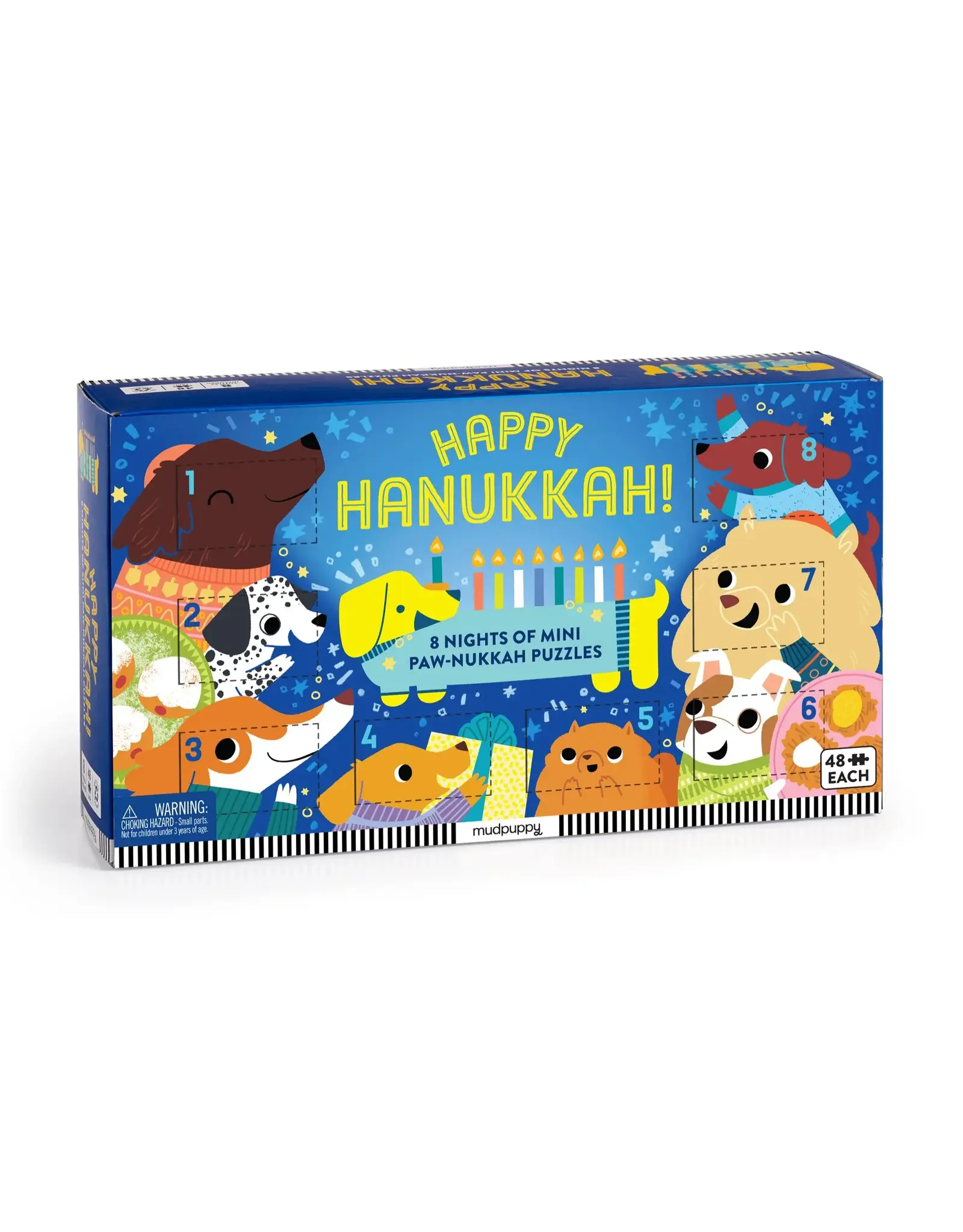 Happy Hanukkah! Countdown Puzzle Set