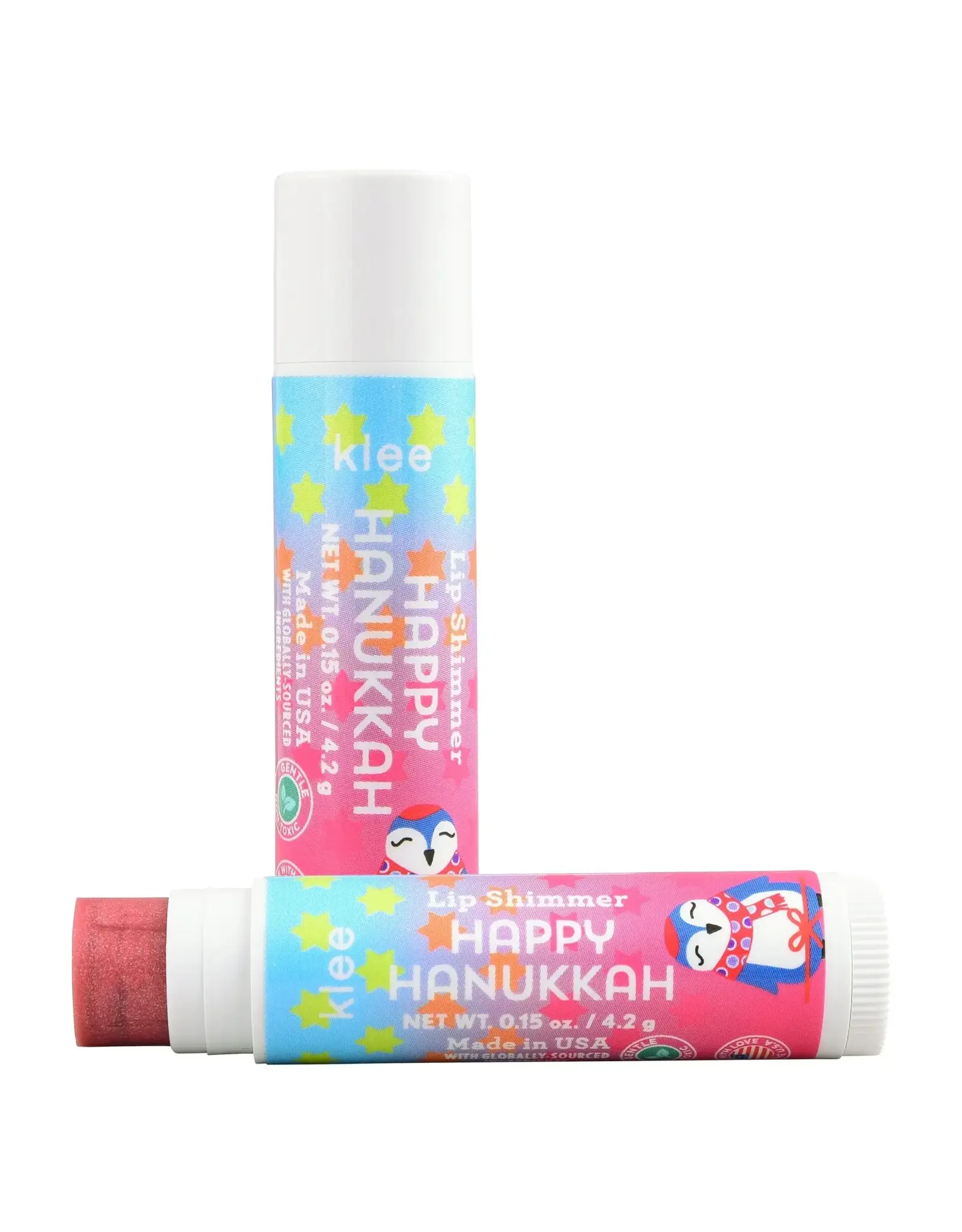 Hanukkah Strawberry Flavored Lip Shimmer