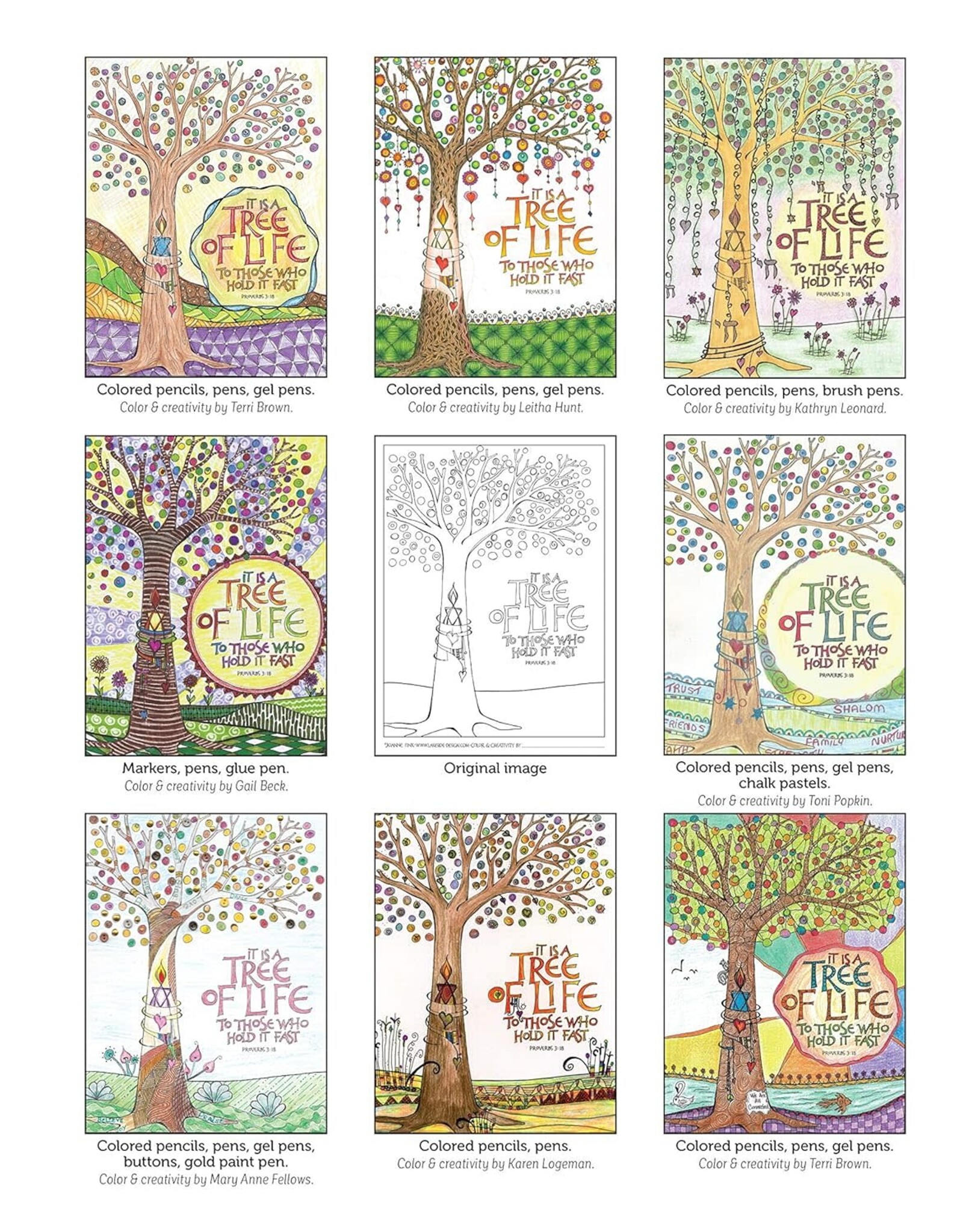 L'Chaim: Celebrate Life - Expressions to Color